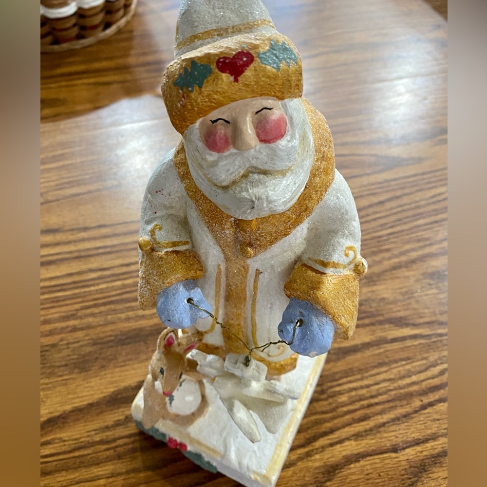 Vintage House of Hatten Christmas sculptures